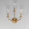 Maxim Lighting Camelot 3-Light Sconce, Natural Aged Brass 16153CRNAB - alternate 4